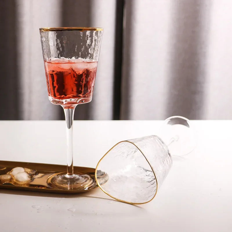 Golden Edge Cocktail Glasses