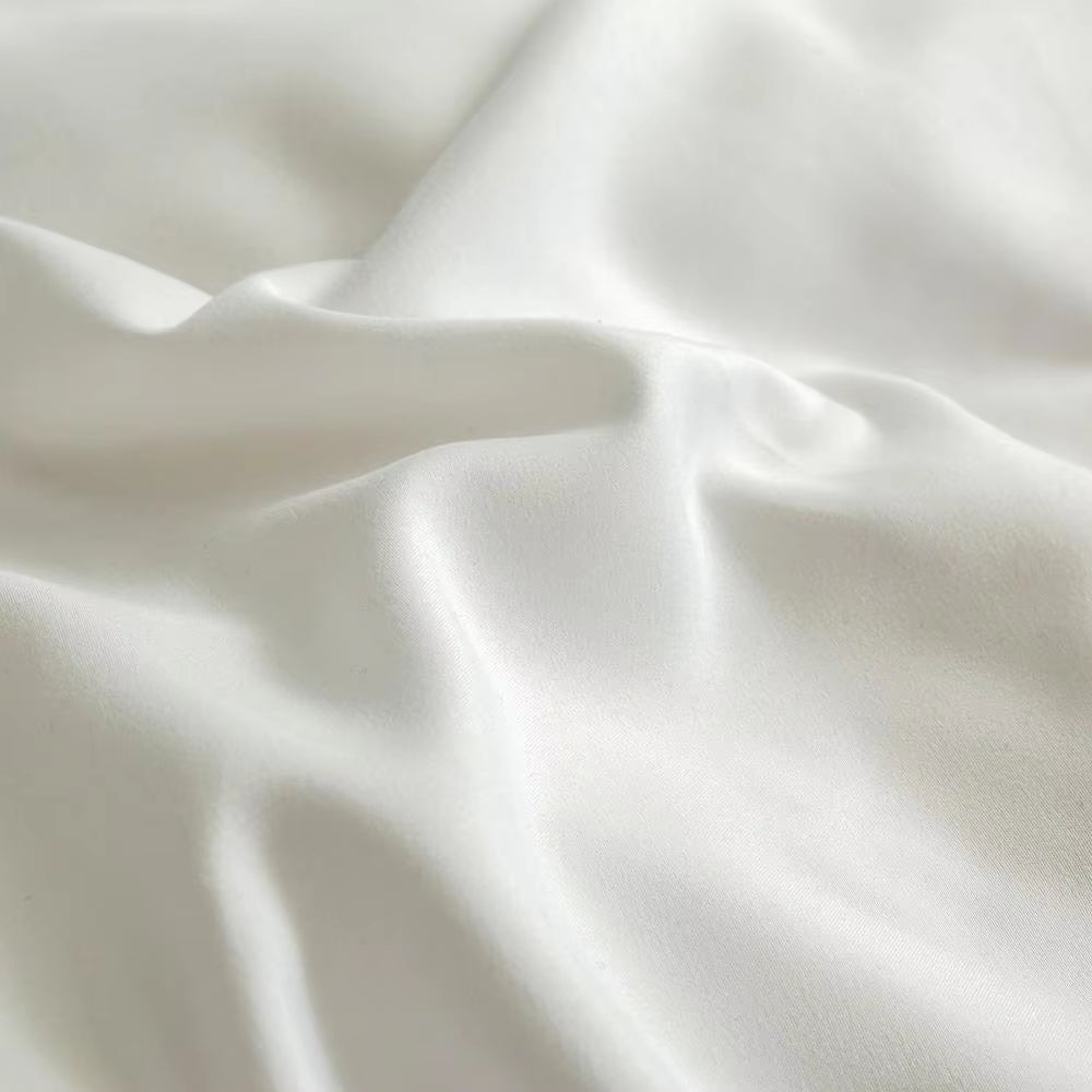 Simple One-Piece Solid Duvet Cover