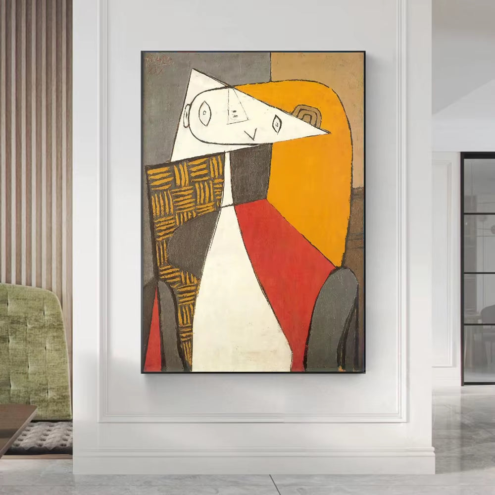 Picasso Classic Woman Wall Prints