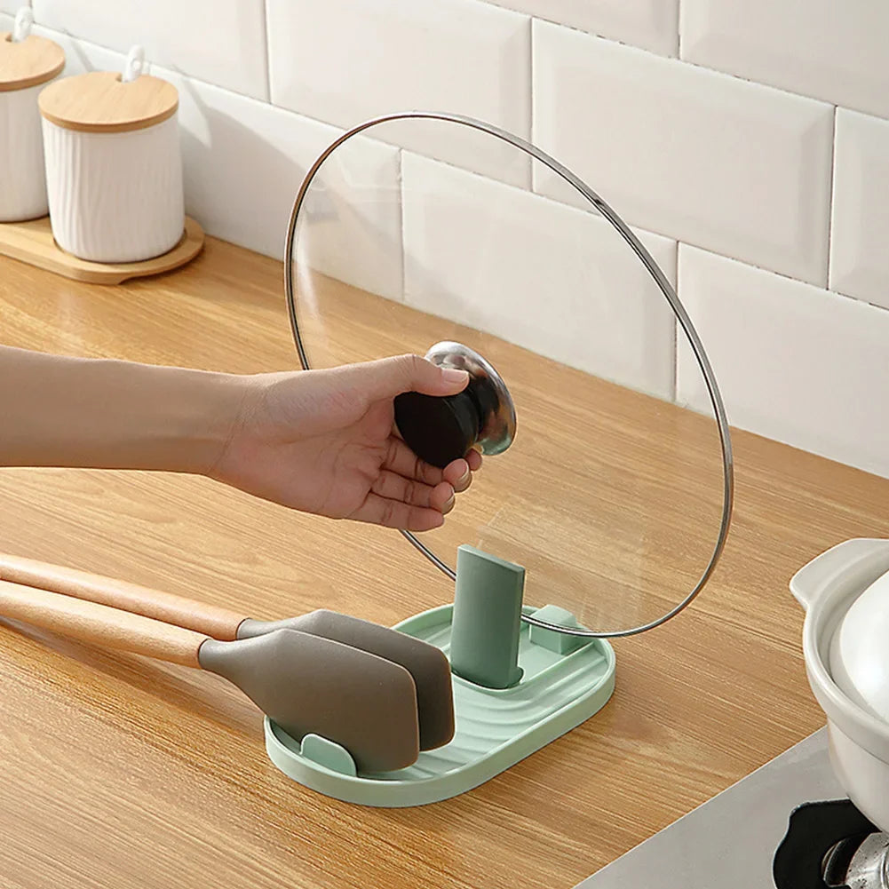 2-in-1 Pot Lid Holder & Spoon Rest