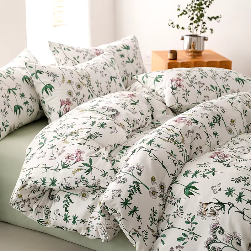 Printed Cotton Duvet Cover 