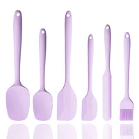 6Pcs Food Grade Silicone Spatula Set