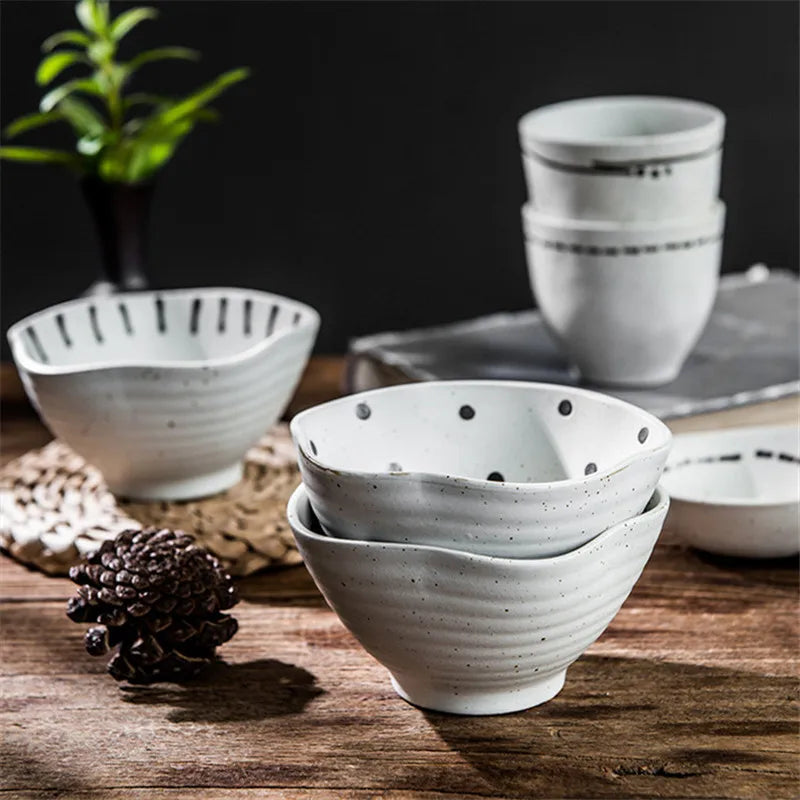 Japanese Ceramic Retro Seasoning Dishes