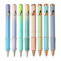 New Press Type Erasable Fountain Pen 0.38Mm Tip Replaceable Ink Sac School Writing Supplies Children'S Gifts Stationery