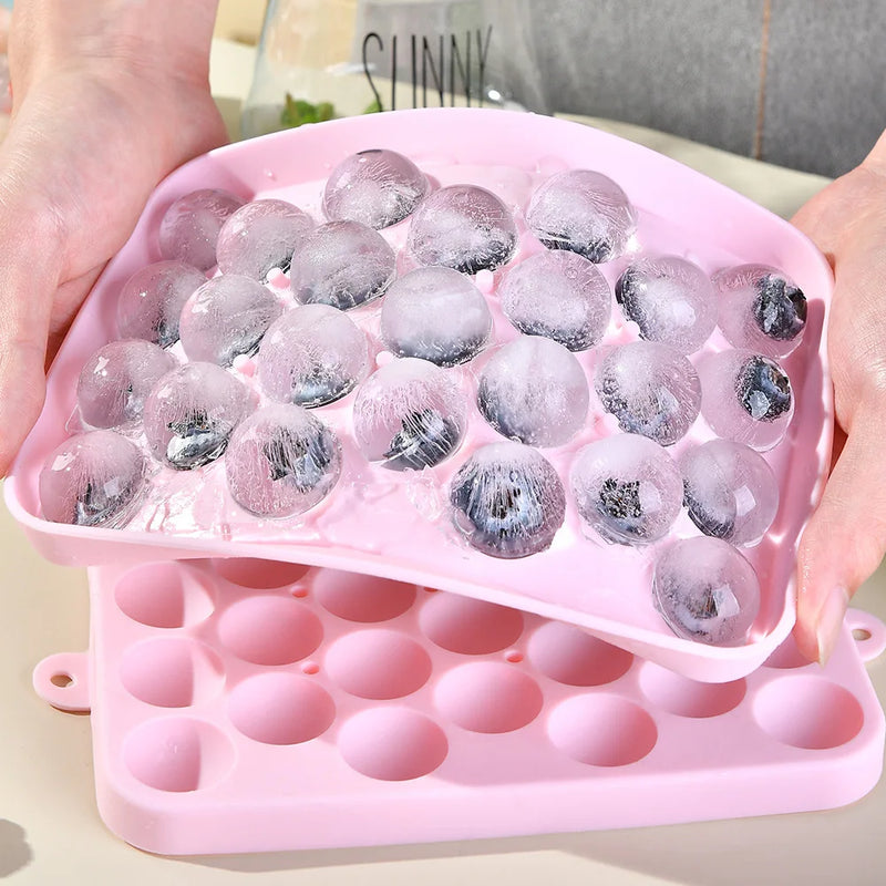 Silicone Mini Ball Ice Cube Trays