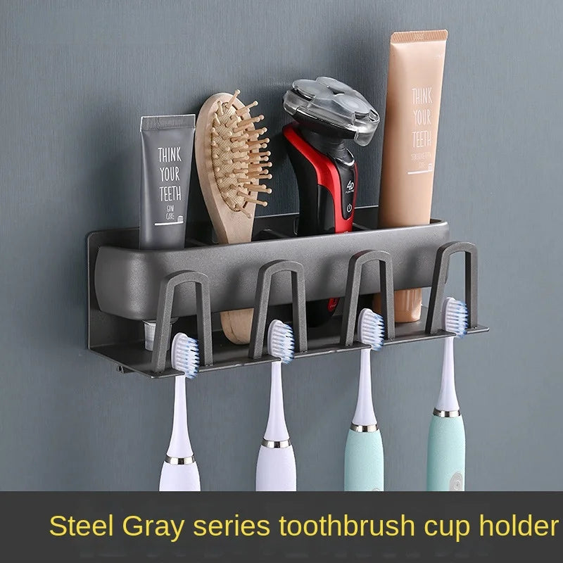 Modern Metal Toothbrush Holder