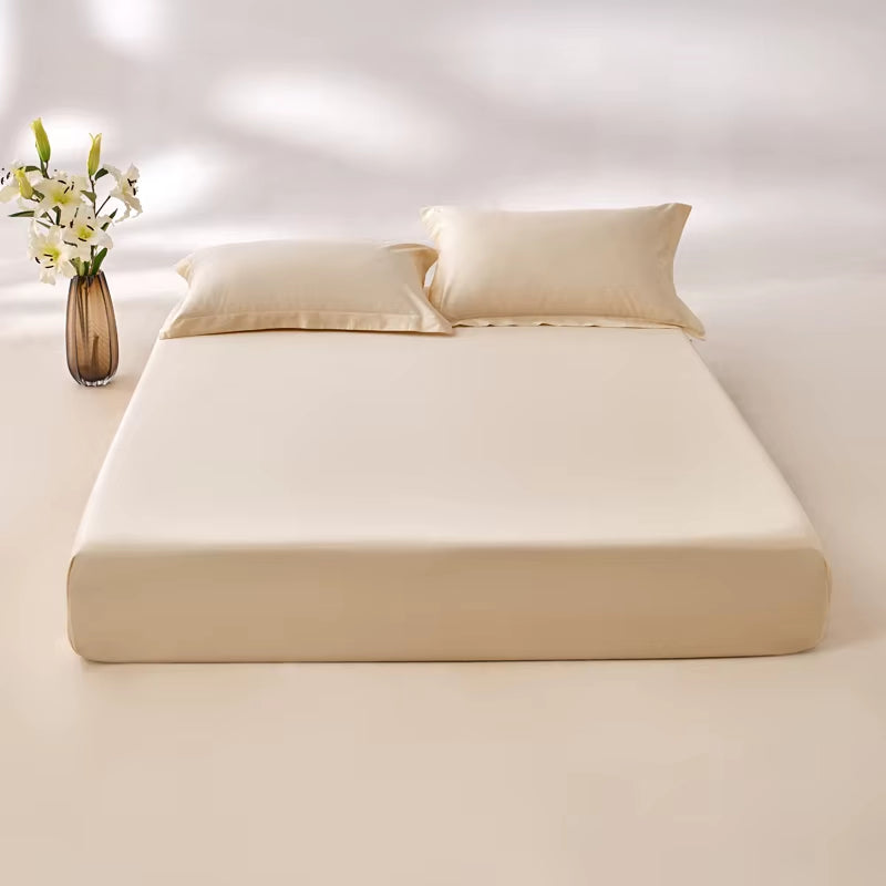 Luxury Egyptian Cotton Bed Sheet Set 800 Thread Count Bedding Sets 1 Piece Fitted Sheet 2 Pieces Pillowcase Soft Mattress Cover