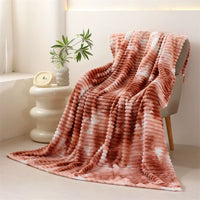 Artificial Rabbit Plush Autumn Winter Warm Bed Blanket Soft Coral Plush Sofa Blanket Comfortable Thickeded Blanket Bedspreads