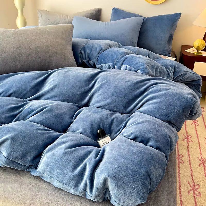 Velvet Duvet Cover, Winter Ready