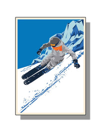 Winter Adventure Wall Print